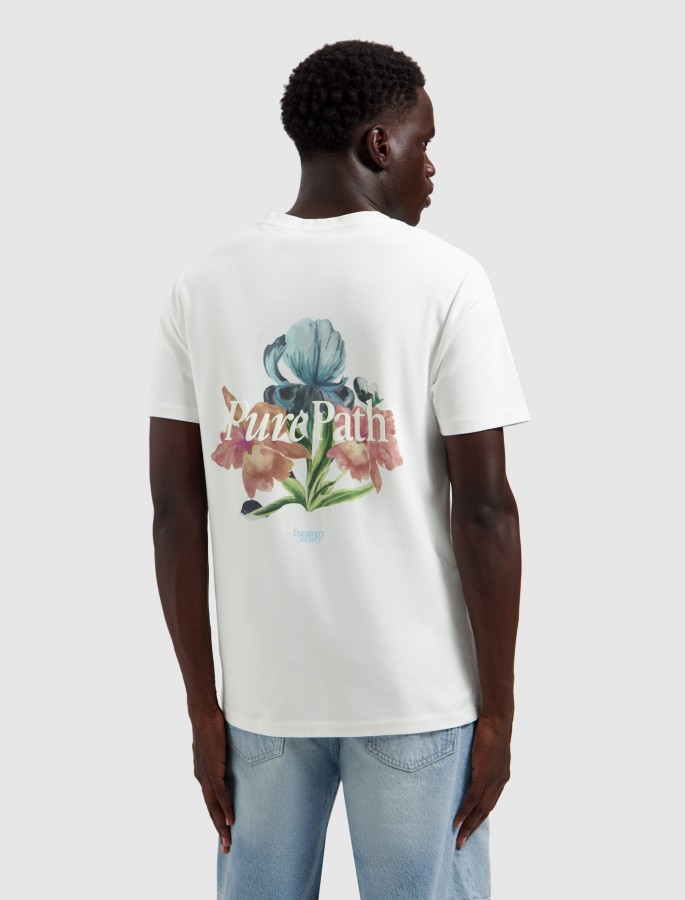 Afbeelding van 26010116 - 45 - T-Shirt - Trio of Flowers - Pure Path